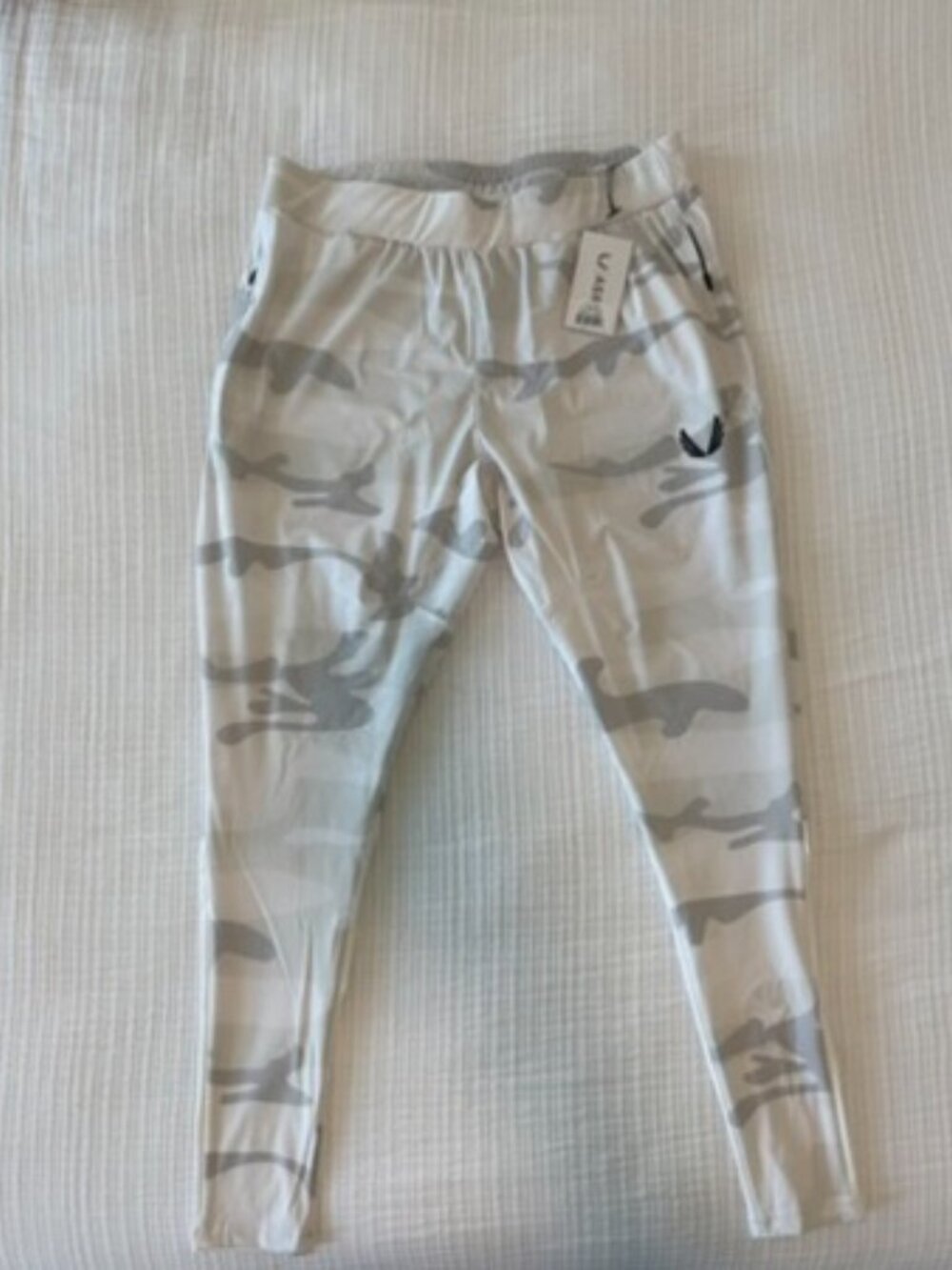 ASRV Tetra-Lite High Rib Jogger White Camo Men’s M NWT